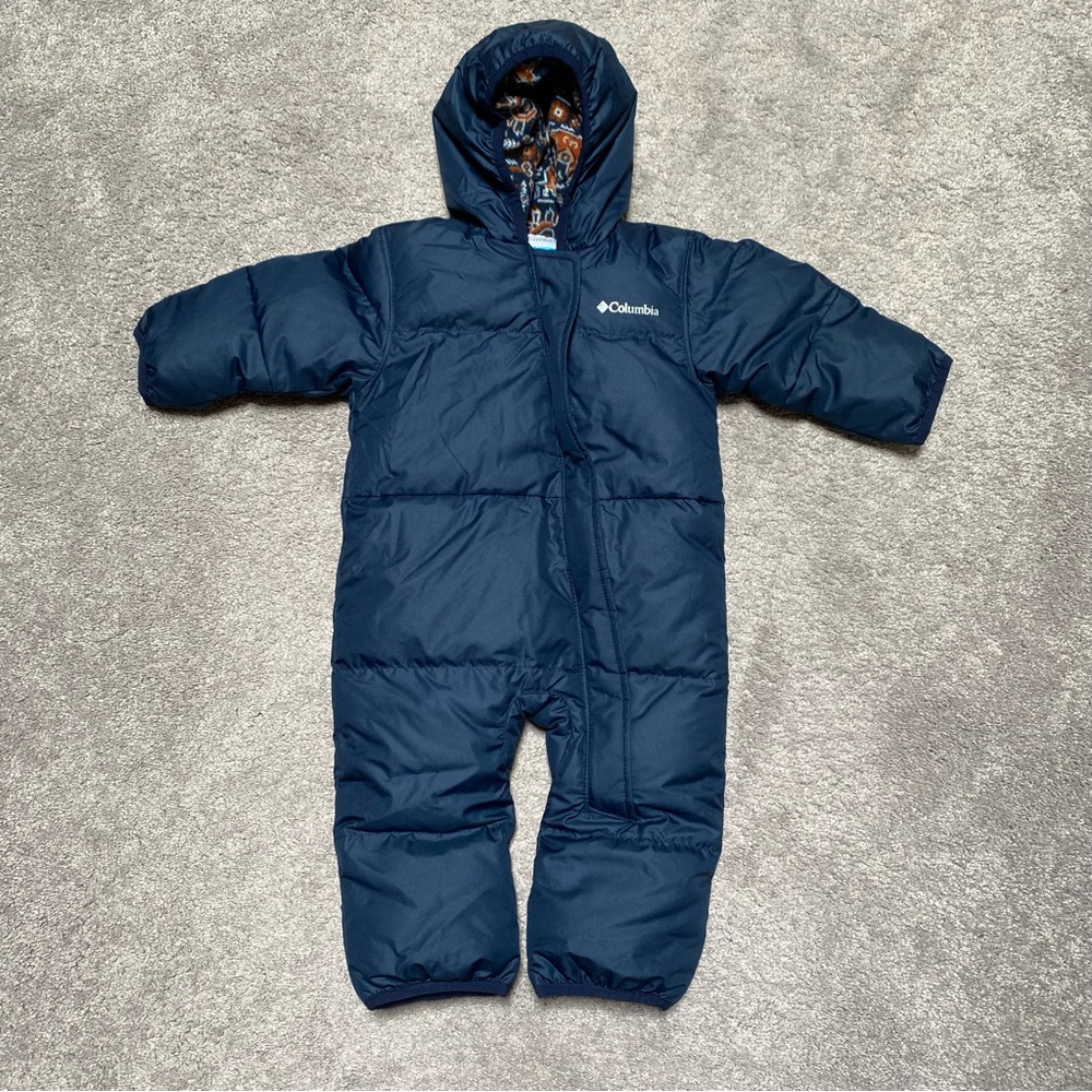 Columbia Navy Blue Size 6-12 month Snowsuit